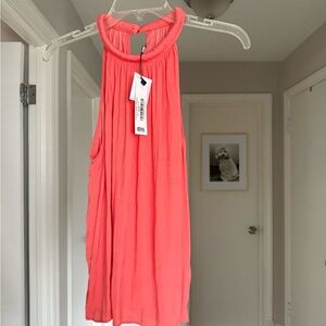 Racerback tank - beautiful orange citrus color